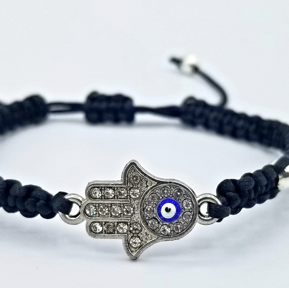 Women Evil Eye Hand Bracelet